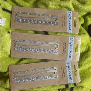 Charlie's Square Silver Cutting Dies